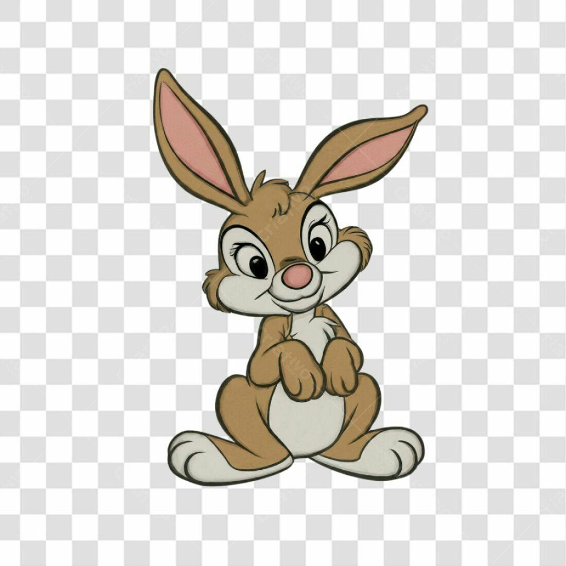 Icone Coelho Páscoa PNG com fundo transparente