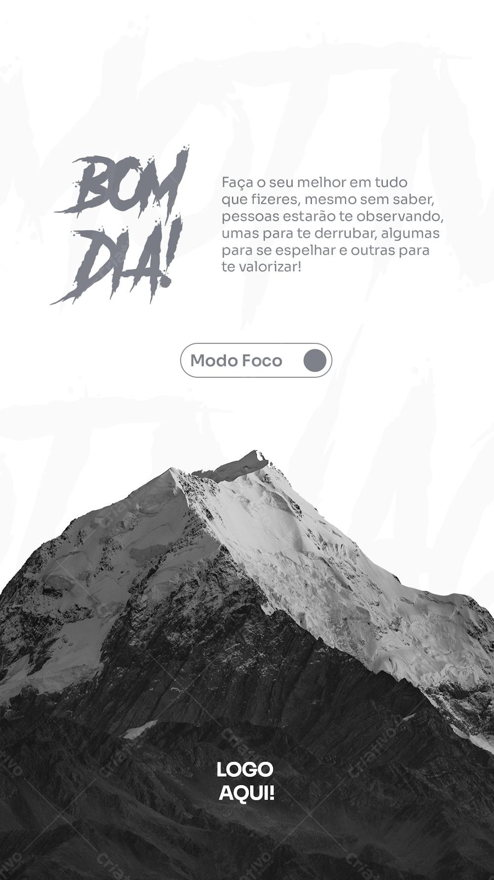 Frase Motivacional - Bom Dia