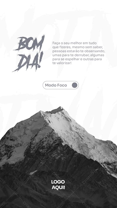 Frase Motivacional - Bom Dia