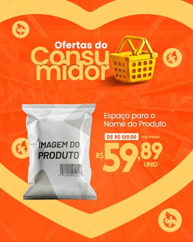 Chamada ofertas dia do consumidor