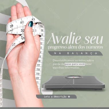 Nutricionista avalie seu progresso feed