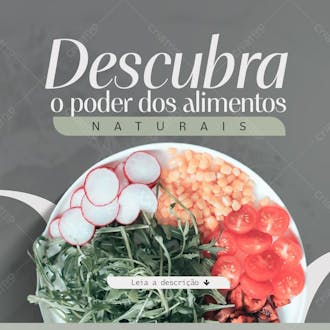 Nutricionista o poder dos alimentos feed