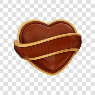 Coração chocolate páscoa 4