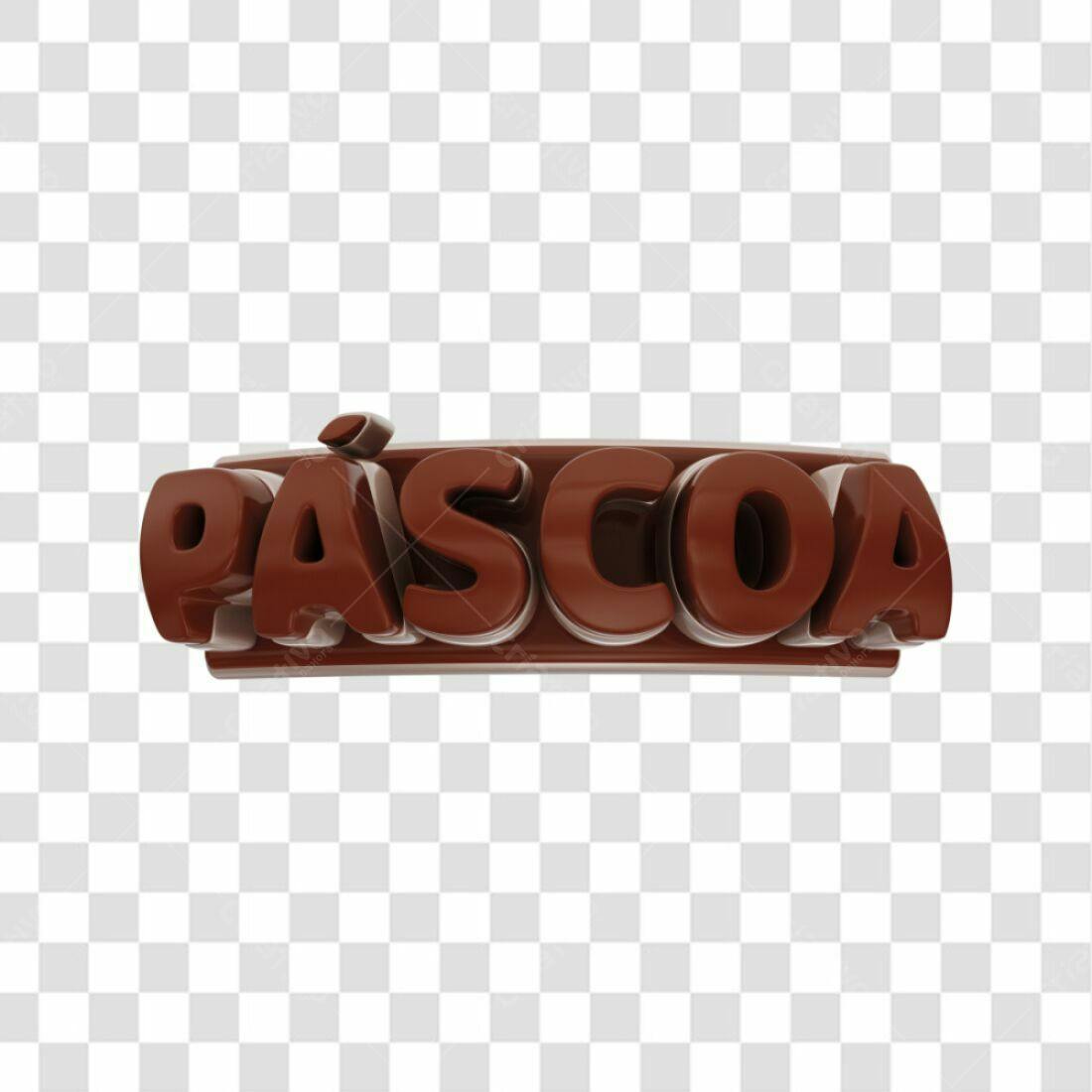 Icone Páscoa Chocolate PNG com fundo transparente