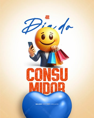 Social Media   Dia Do Consumidor   Vamos Às Compras
