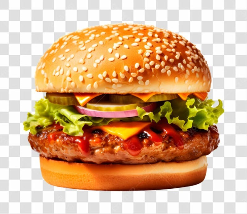 Hamburguer lanche sanduiche png transparente