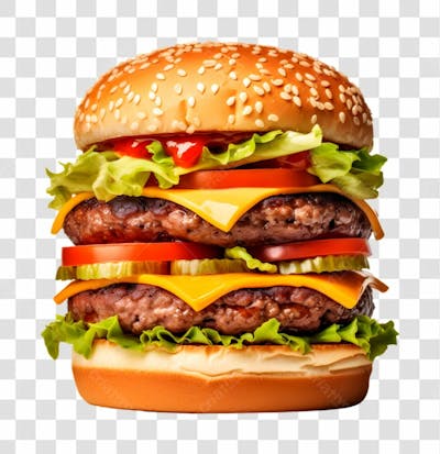 Hamburguer Lanche Sanduiche Png Transparente (1)