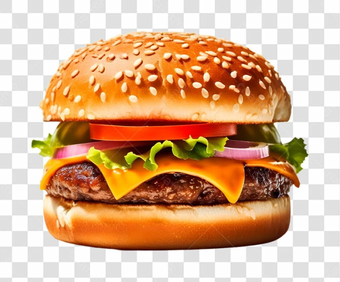 Icone Hambúrguer PNG com fundo transparente