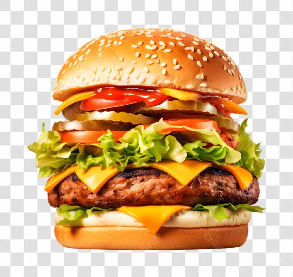 Hamburguer Lanche Sanduiche Png Transparente (67)