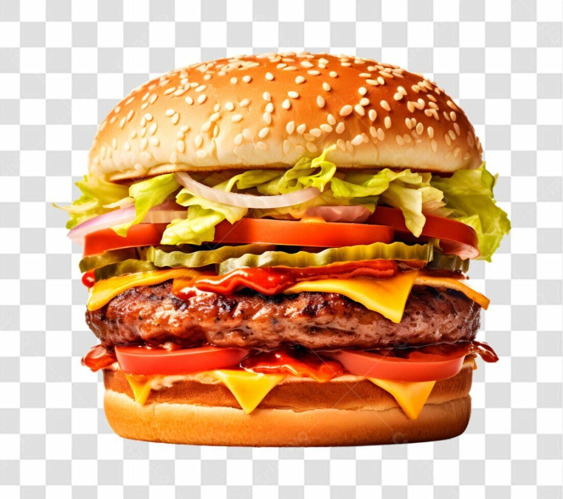 Icone Hambúrguer PNG com fundo transparente