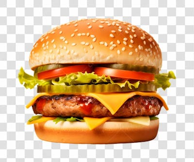 Hamburguer Lanche Sanduiche Png Transparente   2024 03 13T 174449.404