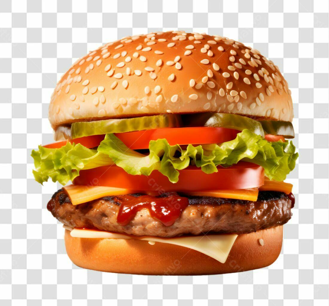 Icone Hambúrguer PNG com fundo transparente