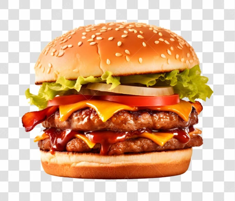 Hamburguer lanche sanduiche png transparente