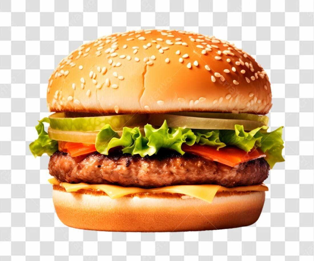 Icone Hambúrguer PNG com fundo transparente