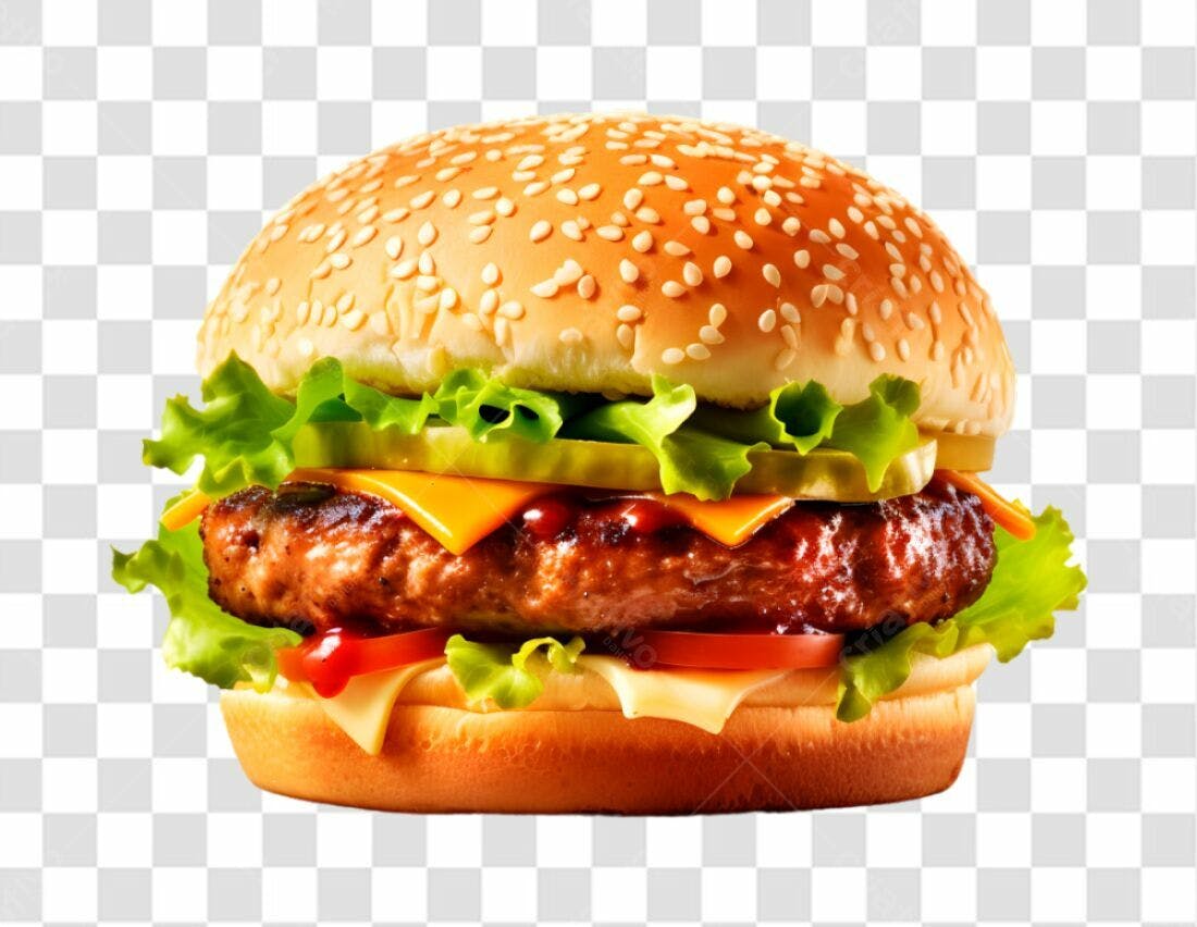 Icone Hambúrguer Delicioso PNG com fundo transparente
