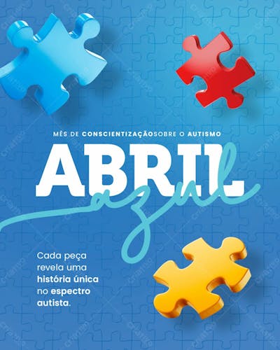 ABRIL AZUL - Mês de Conscientização sobre o Autismo 
