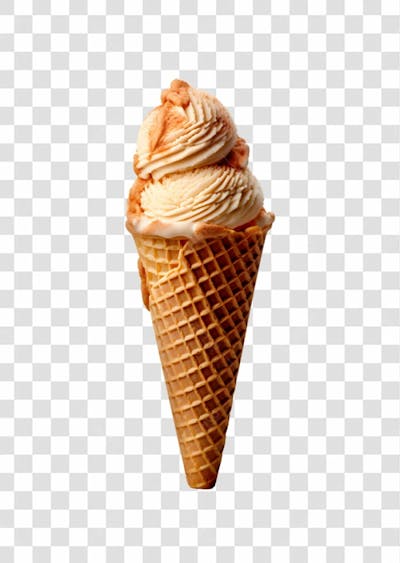 Delicioso Sorvete De Casquinha Png  (101)