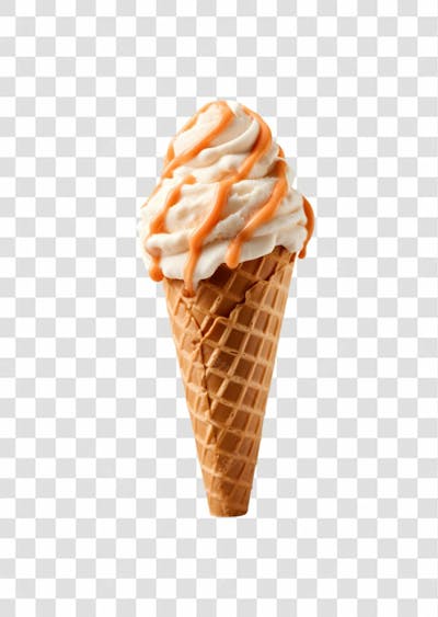 Delicioso Sorvete De Casquinha Png  (161)
