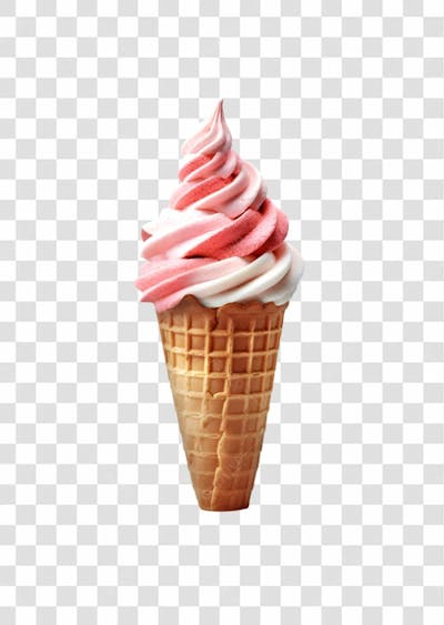 Delicioso Sorvete De Casquinha Png  (170)