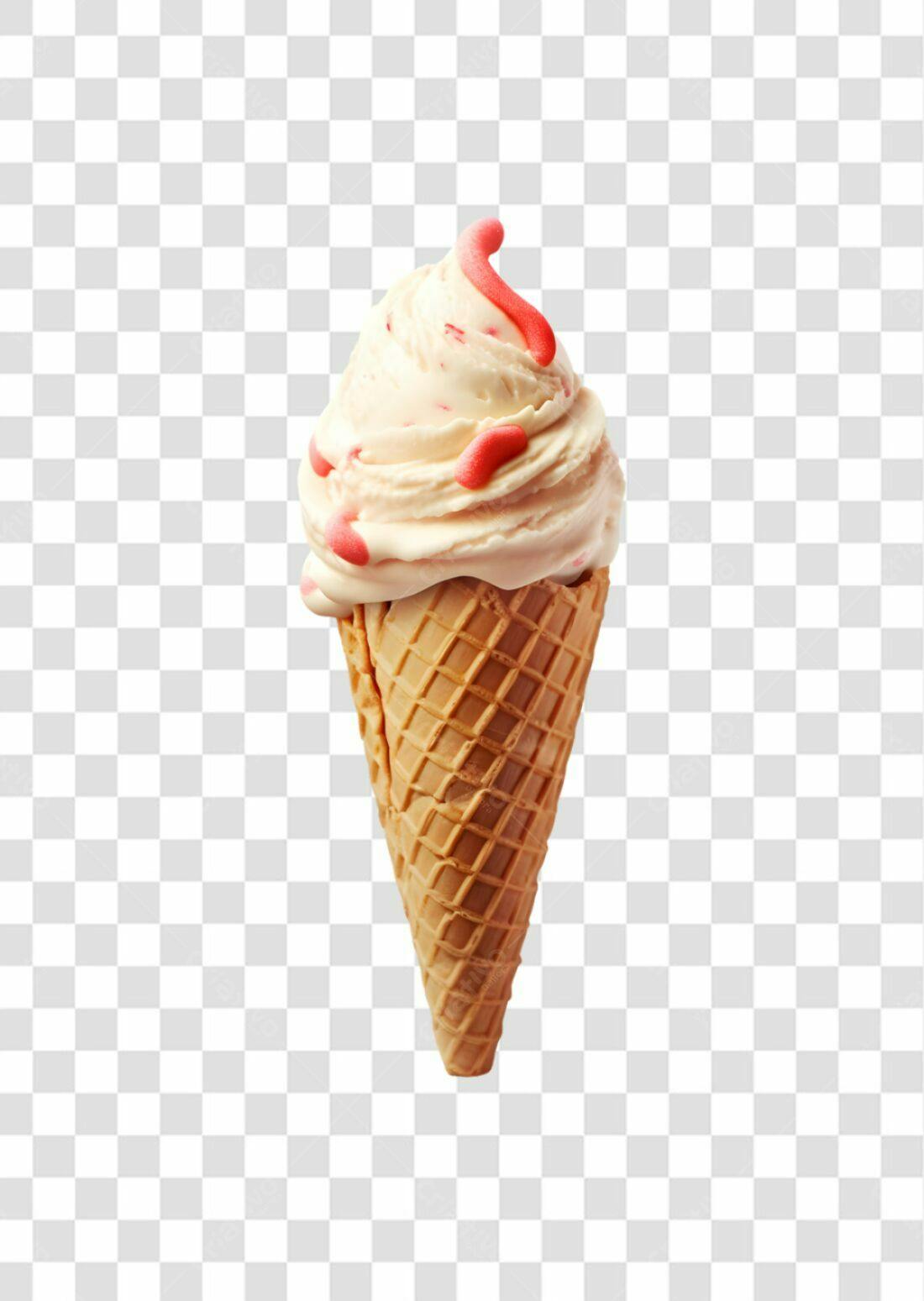Icone Sorvete com Gominhas PNG com fundo transparente