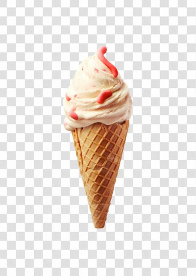 Delicioso Sorvete De Casquinha Png  (186)