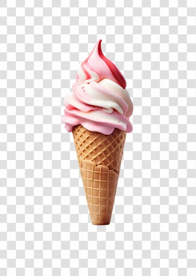 Delicioso Sorvete De Casquinha Png  (187)