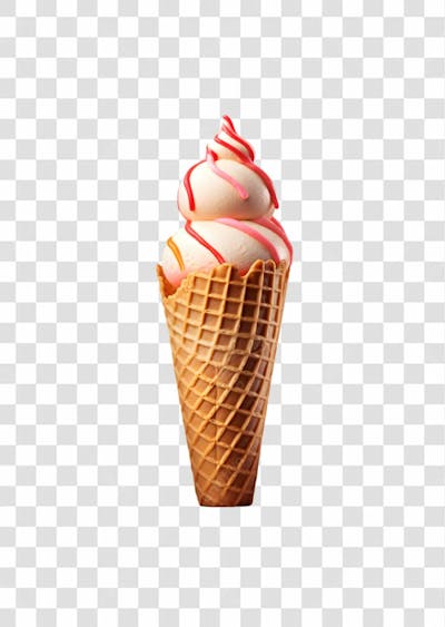 Delicioso Sorvete De Casquinha Png  (190)