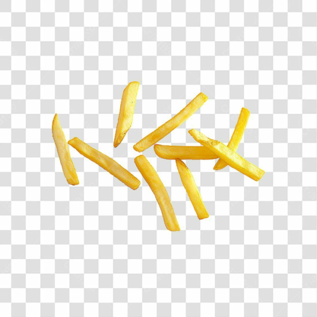 Icone Batata Frita PNG com fundo transparente