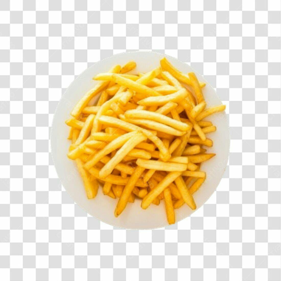 Icone Batata Frita PNG com fundo transparente