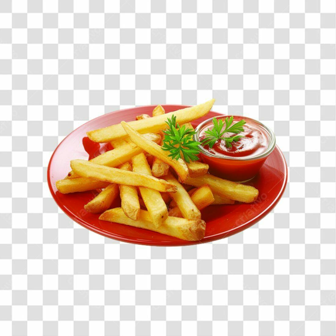 Imagem Batata Frita PNG com fundo transparente