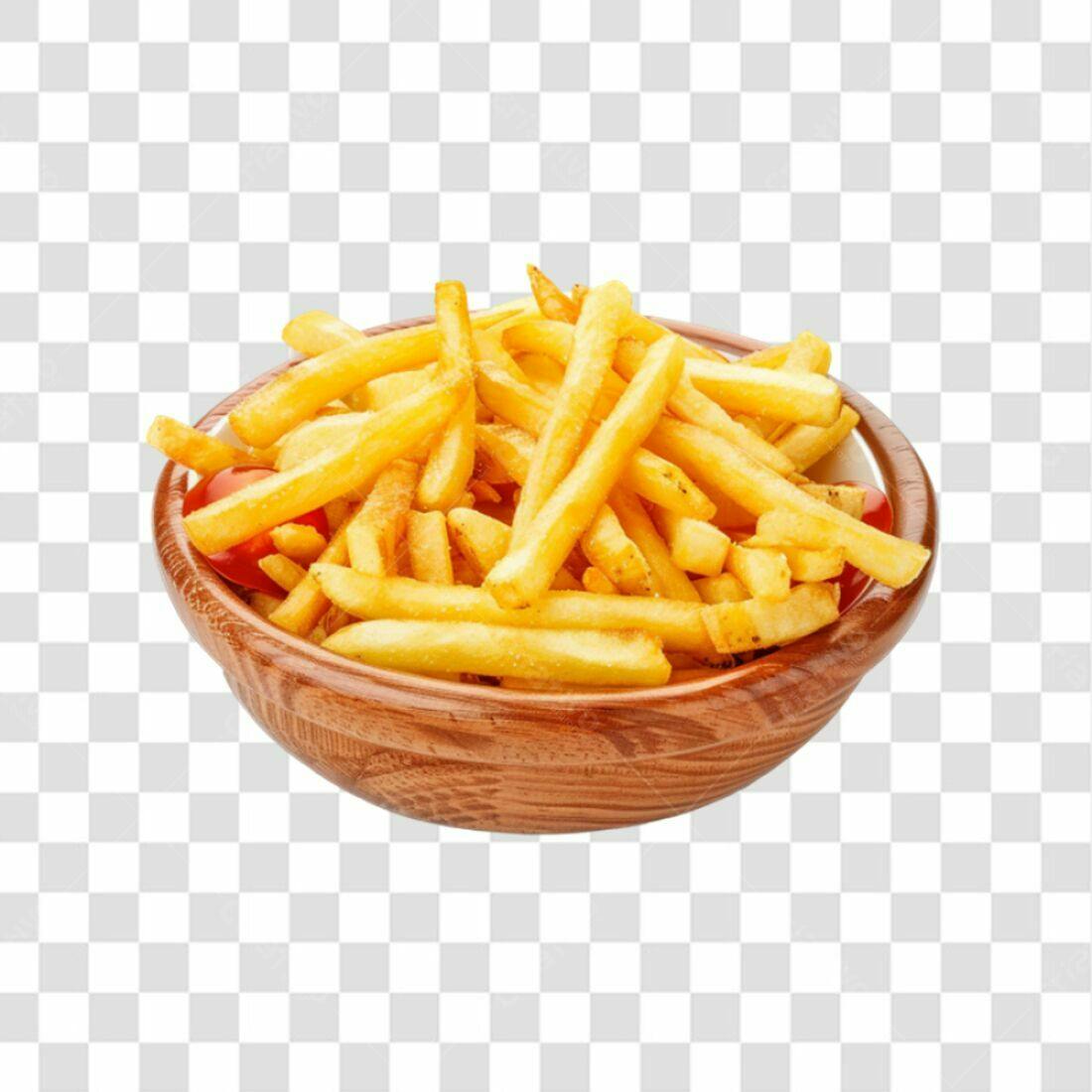 Icone Batata Frita PNG com fundo transparente