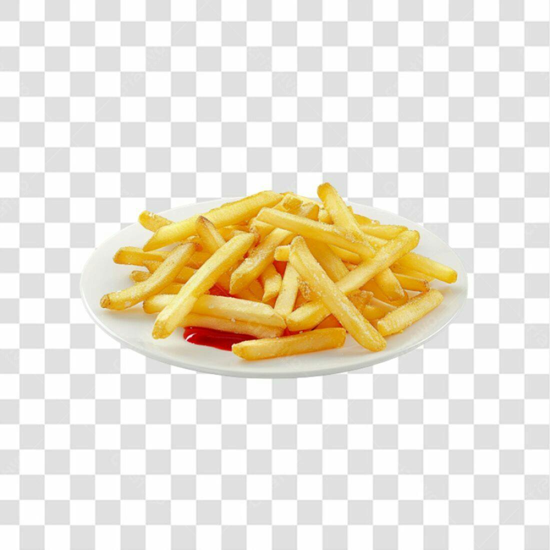 Imagem Batata Frita PNG com fundo transparente