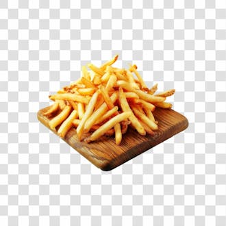 Batatas fritas png transparente