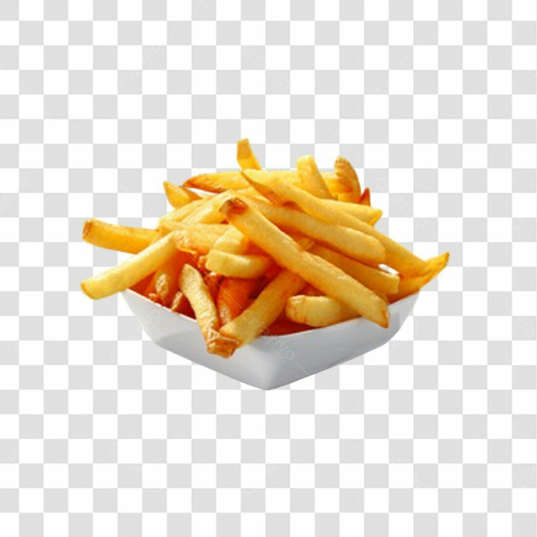 Icone Batata Frita PNG com fundo transparente
