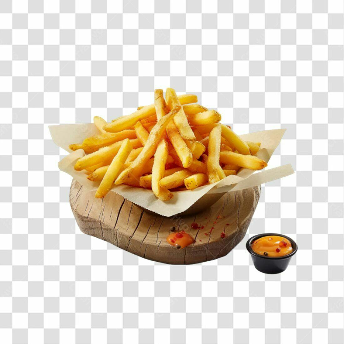 Imagem Batata Frita PNG com fundo transparente