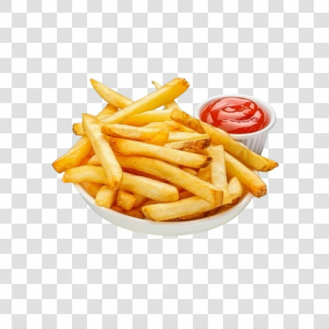 Icone Batata Frita PNG com fundo transparente