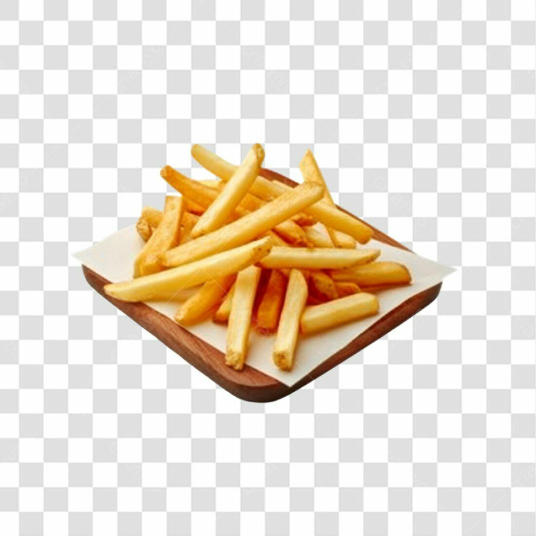 Icone Batata Frita PNG com fundo transparente