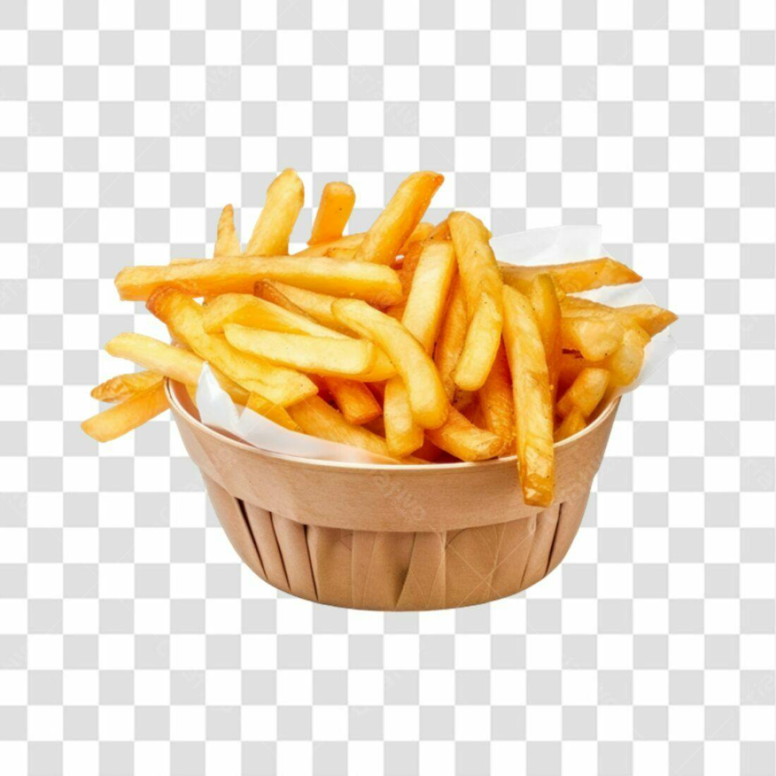 Icone Batata Frita PNG com fundo transparente