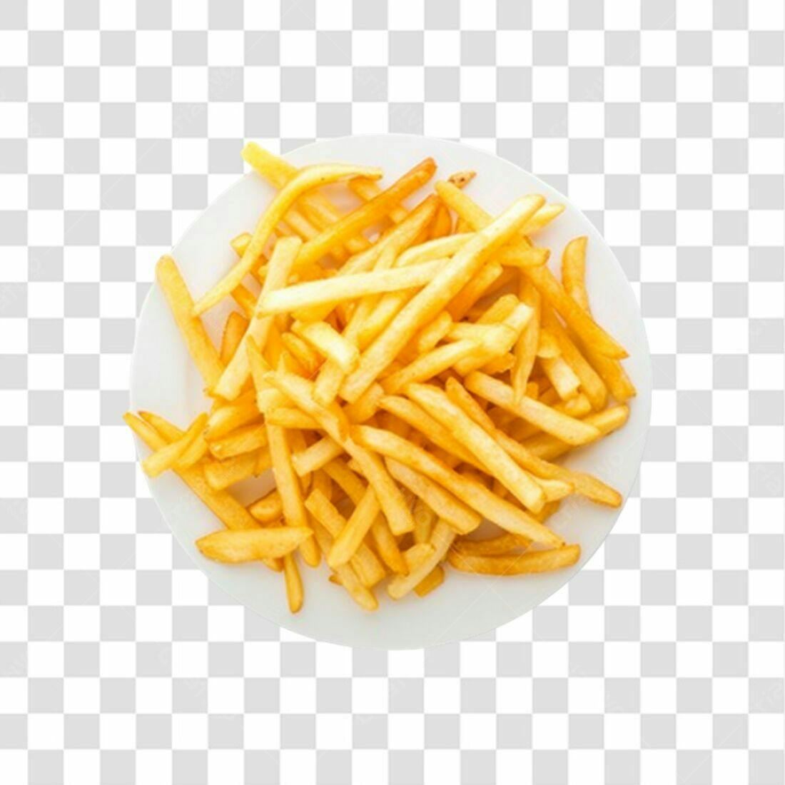 Icone Batata Frita PNG com fundo transparente