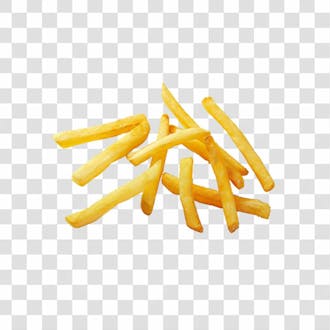 Batatas fritas png transparente