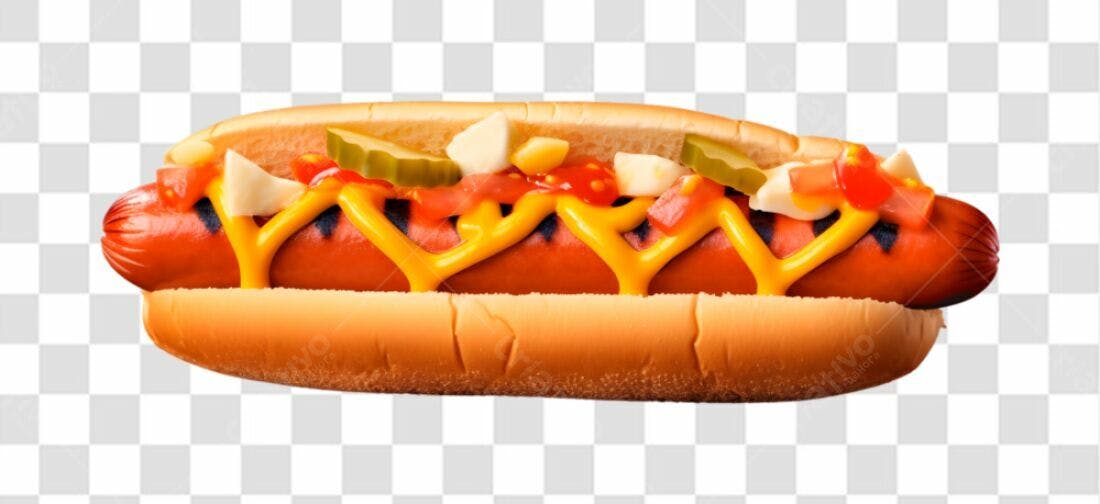 Imagem Hot Dog PNG com fundo transparente