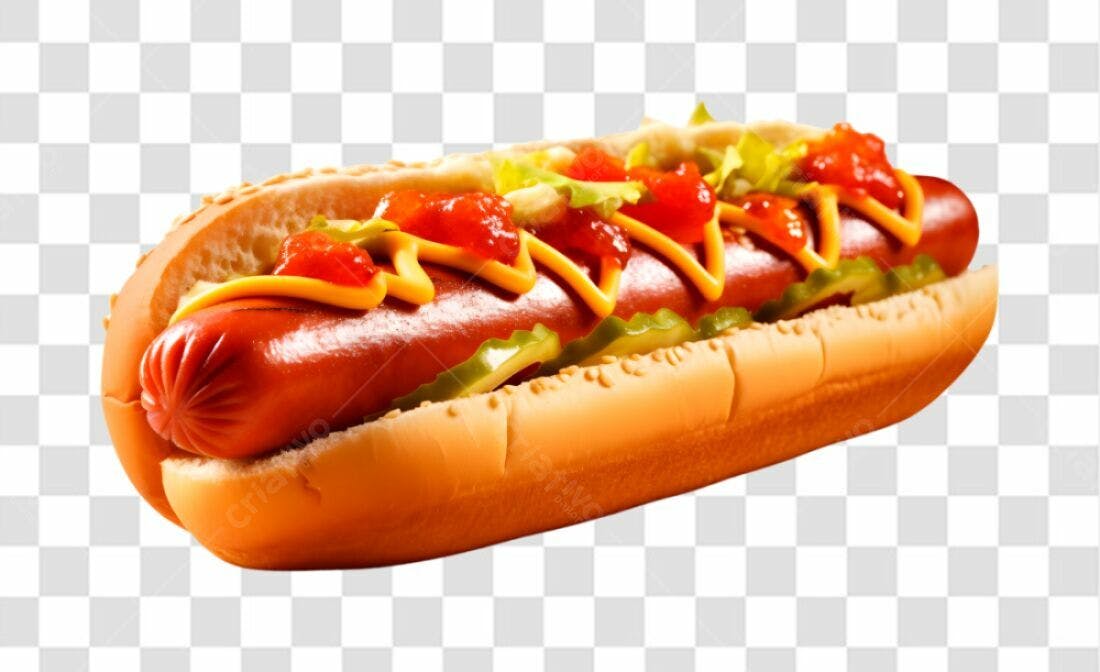 Imagem PNG Hot Dog com fundo transparente