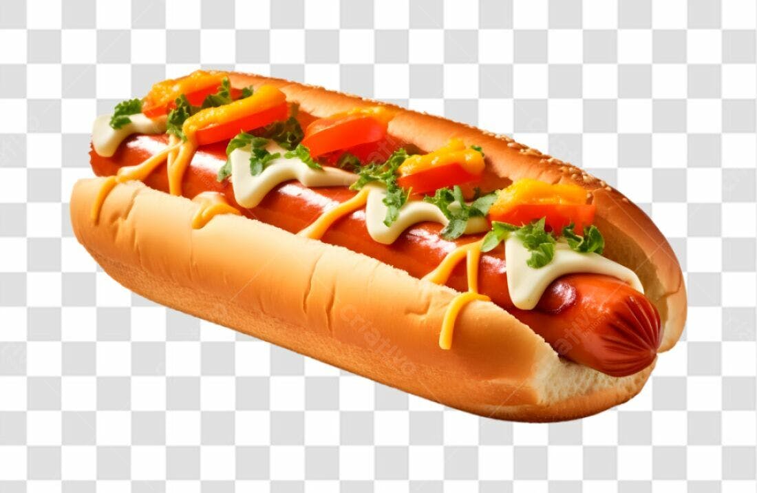 Imagem PNG Hot Dog com fundo transparente
