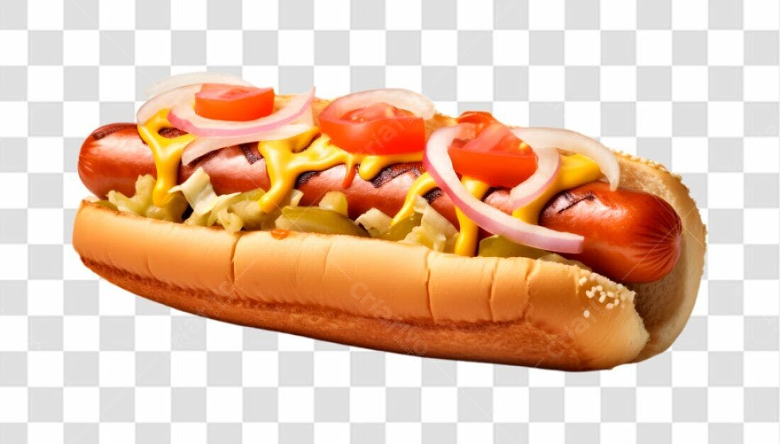 Imagem PNG Hot Dog com fundo transparente