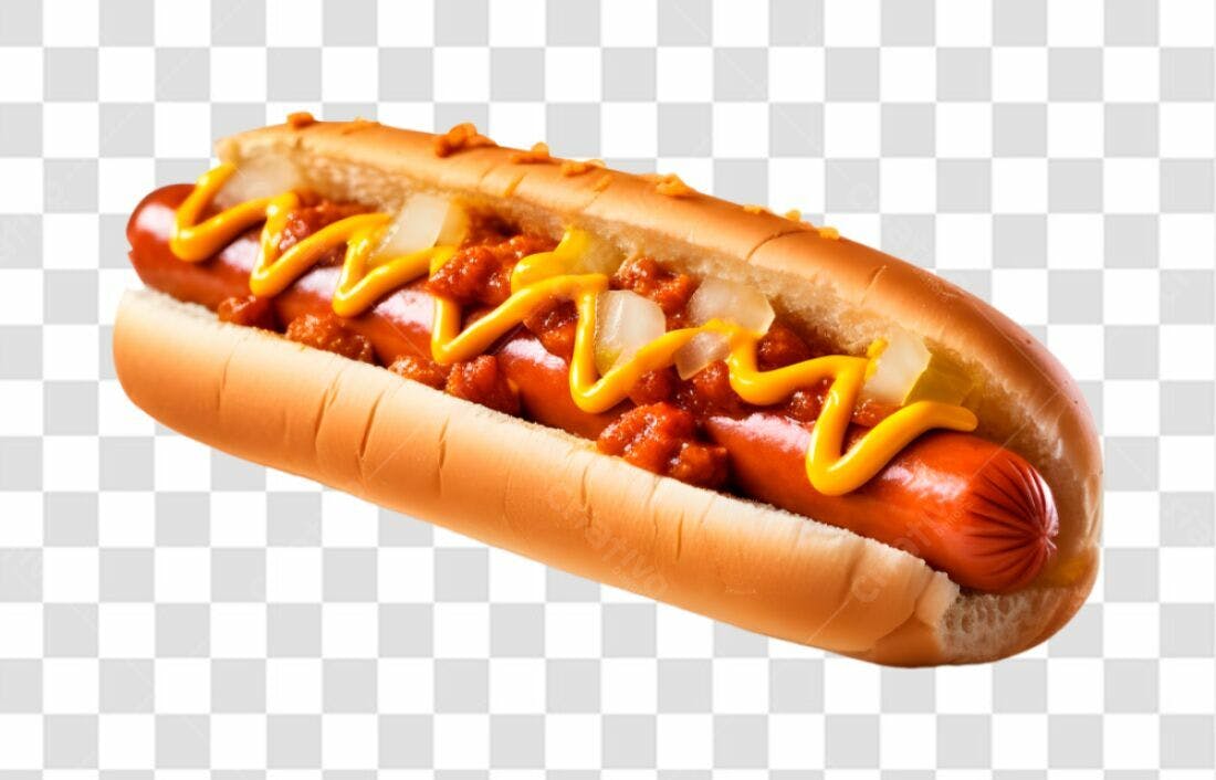 Imagem Hot Dog PNG com fundo transparente