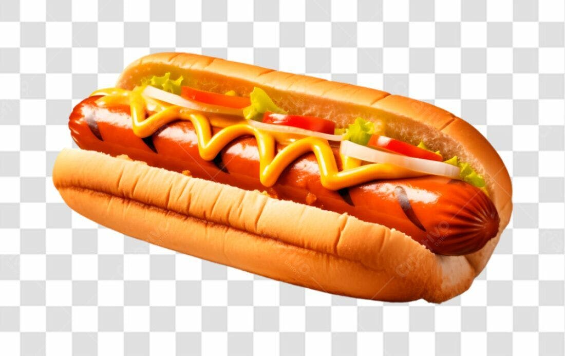 Imagem PNG Hot Dog com fundo transparente