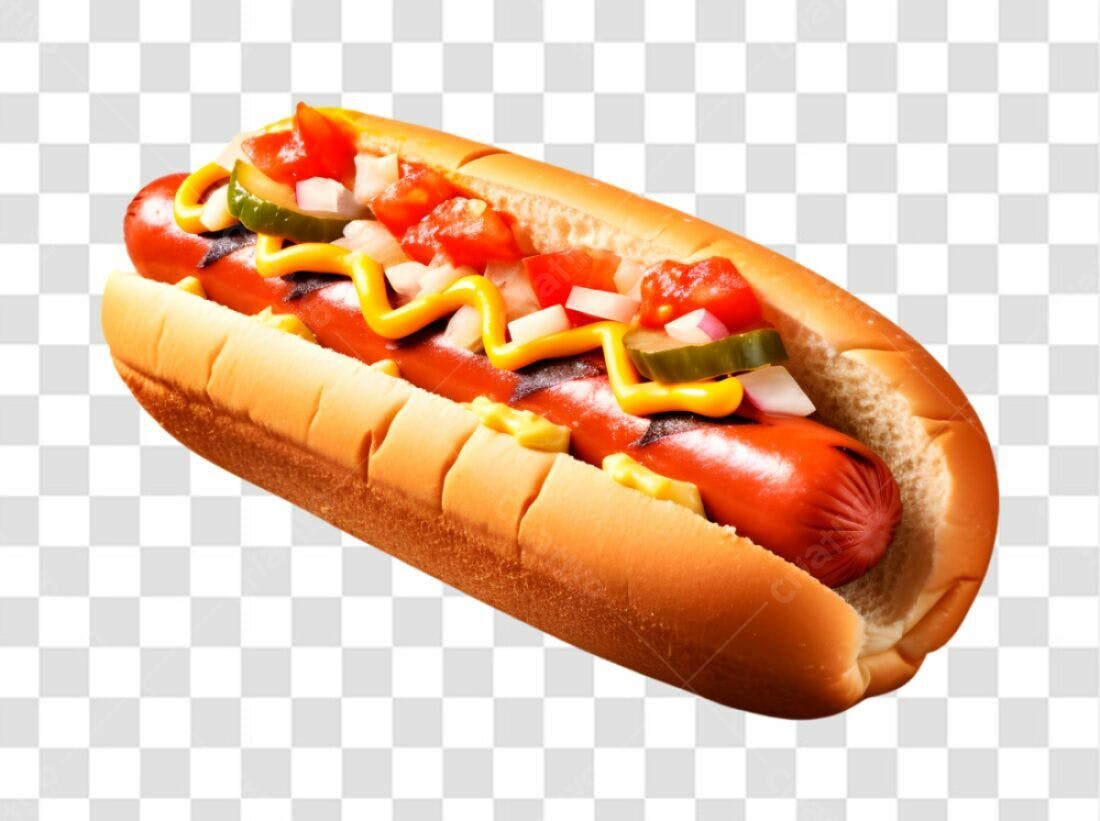 Imagem PNG Hot Dog com fundo transparente