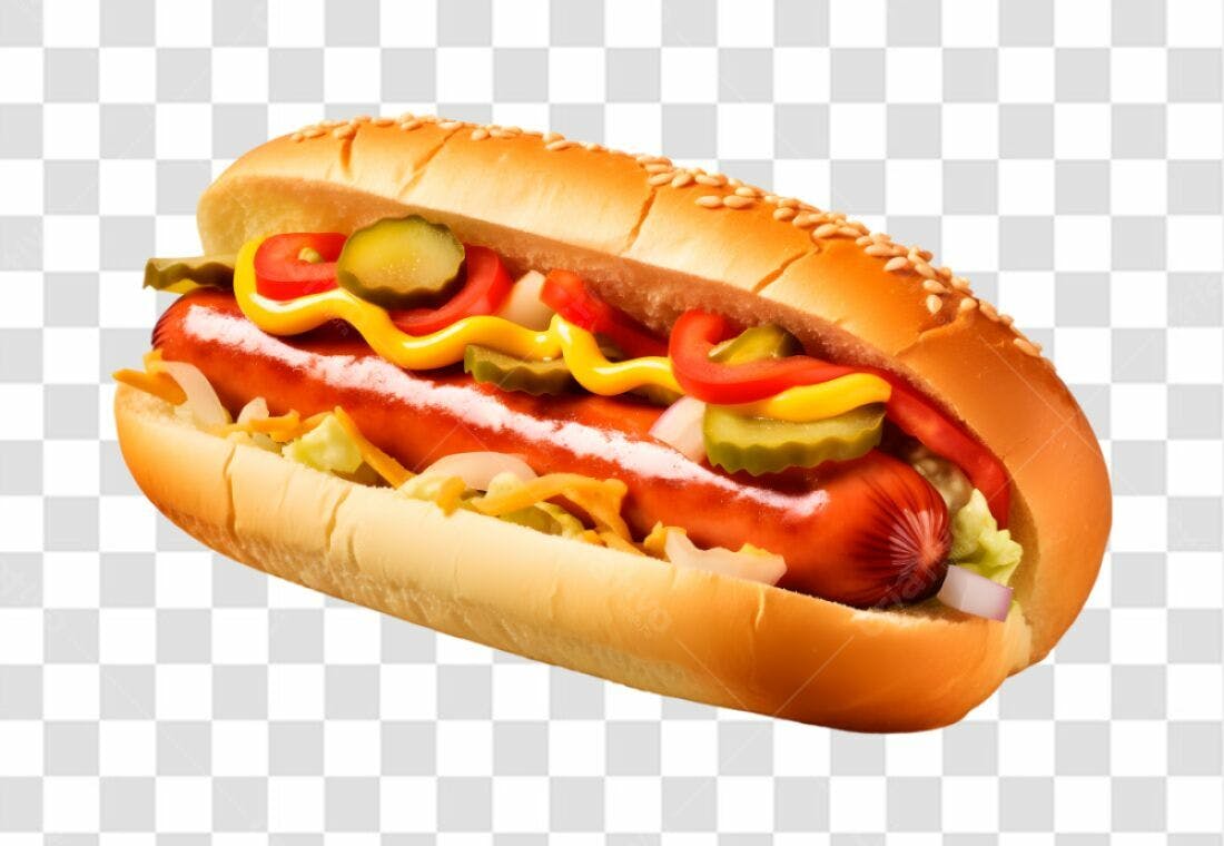 Imagem PNG Hot Dog com fundo transparente