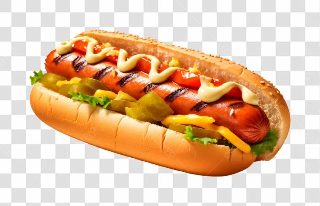 Imagem Hot Dog PNG com fundo transparente
