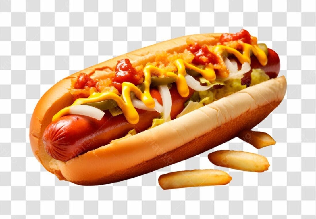 Imagem Hot Dog PNG com fundo transparente